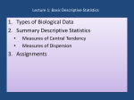 Chapter 1  - Mathematics for the Life Sciences