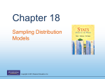 sampling distribution model