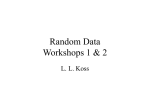 Random Data 1 ---- LL Koss