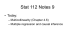 Notes 9 - Wharton Statistics Department