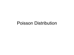 Poisson Distribution