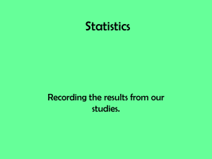 Statistics