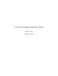 A tutorial on Principal Components Analysis Lindsay I Smith February 26, 2002