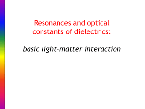 Presentation - Photonic Materials Group