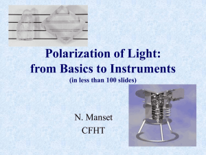 Polarization of Light - University of Hawaii