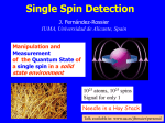 Single Spin Detection