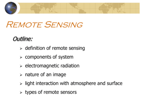 Remote Sensing