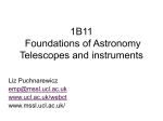 1B11 Foundations of Astronomy Star names and magnitudes