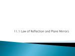 11.1 law of reflection and curved mirrors