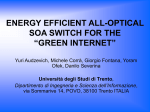 energy efficient all-optical soa switch for the “green internet”