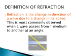 REFRACTION AND REFLECTION POLARIZATION OF LIGHT