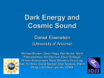 Dark Energy and Cosmic Sound