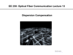 Optical Fiber Communication Lecture 13