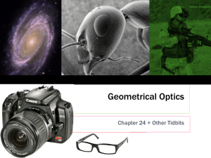 Geometrical Optics