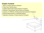 Chapter 03a - Optical Spectrum Analysis