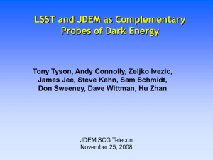 LSST and Dark Energy - University of Washington