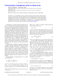 Communications: Entanglement switch for dipole arrays