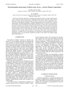 Electroabsorption spectroscopy of effective-mass Al Ga As/GaAs Fibonacci superlattices