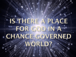 God and Chance – slides