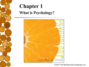 AP Psych – Ch 1 – PowerPoint