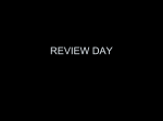 REVIEW DAY