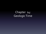 Chapter 14: Geological Time