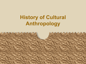 Cultural Anthropology`s big names