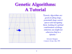 Genetic Algorithms: A Tutorial