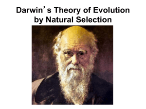 Evolution by Natural Selection