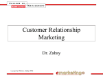 Customer Relationship Management, Part I