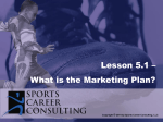 Lesson 5.1 - The Marketing Plan