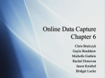 Online Data Capture