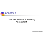 Consumer Behavior