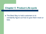 Chapter 5 Product Life