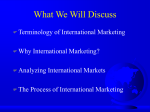 International Marketing