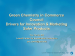 Tools and Approaches for Sustainable Chemicals