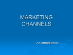 marketing channels
