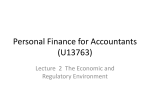 Personal Finance for Accountants (U13763)