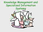 15. MANAGING KNOWLEDGE