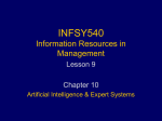 Chapter 11 Specialized Business Information Systems