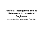 (Knowledge-Based Systems). - Industrial Engineering Department