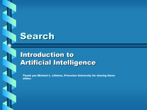 Introduction to Artificial Intelligence