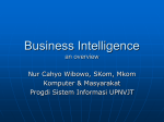 Business Intelligence - E