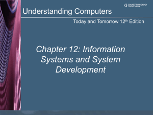 Understanding Computers, Chapter 12