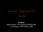 German Aggression PPT - Office of Instructional Technology