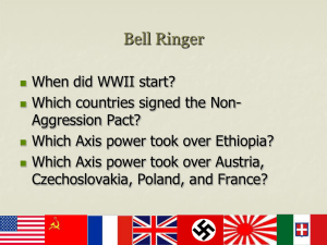 World War II – Ch. 2: The Attack on Pearl Harbor