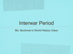 Interwar Period