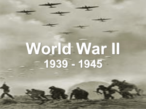World War II 1939