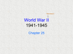 World War II 1941-1945