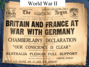 World War II